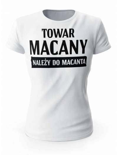 Koszulka Męska, Towar Macany, Prezent Dla Mężczyzny
