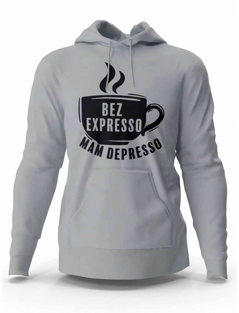 Bluza Męska, Bez Expresso Mam Depresso, Prezent Dla Mężczyzny