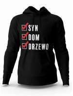 Bluza Męska, Syn Dom Drzewo, Prezent Dla Mężczyzny