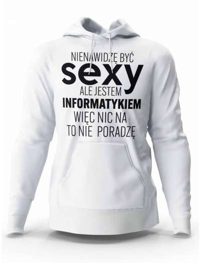 Bluza Męska, Sexy Informatyk, Prezent Dla Mężczyzny