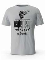 Koszulka Męska, Najlepszy Wędkarz Na Łowisku, Prezent Dla Mężczyzny
