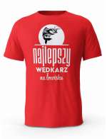 Koszulka Męska, Najlepszy Wędkarz Na Łowisku, Prezent Dla Mężczyzny