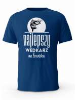 Koszulka Męska, Najlepszy Wędkarz Na Łowisku, Prezent Dla Mężczyzny