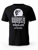 Koszulka Męska, Najlepszy Wędkarz Na Łowisku, Prezent Dla Mężczyzny
