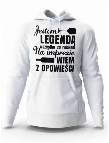 Bluza Męska, Jestem Legendą, Prezent Dla Mężczyzny