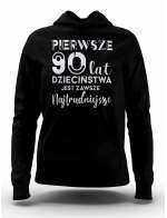Bluza Damska, Pierwsze 90 Lat Dzieciństwa, Prezent Dla Kobiety