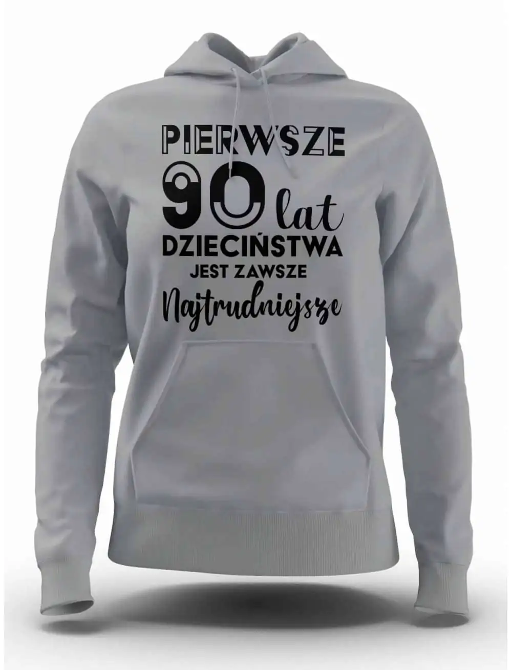 Bluza Damska, Pierwsze 90 Lat Dzieciństwa, Prezent Dla Kobiety