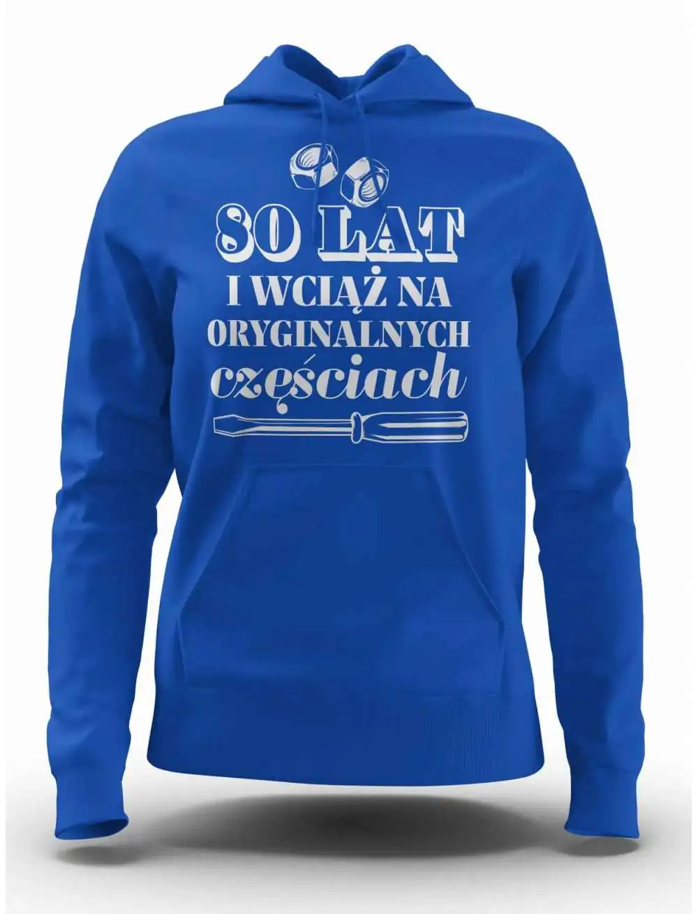 Bluza Damska, 80 Lat I Wciąż na Oryginalnych Częściach, Prezent Dla Kobiety