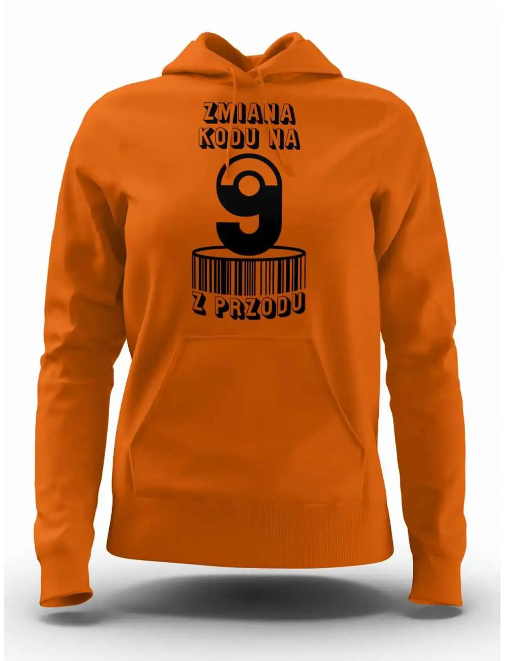 Bluza Damska, Zmiana Kodu Na 9 Z Przodu, Prezent Dla Kobiety Bluza Damska, Zmiana Kodu Na 9 Z Przodu, Prezent Dla Kobiety