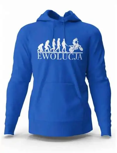 Bluza Męska, Ewolucja Motocykl, Prezent Dla Mężczyzny