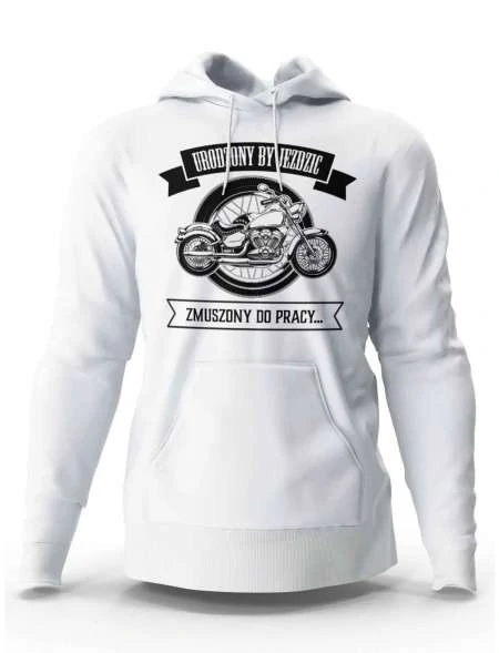 Bluza Męska, Urodzony By Jeździć, Prezent Dla Mężczyzny