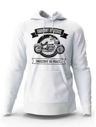 Bluza Męska, Urodzony By Jeździć, Prezent Dla Mężczyzny