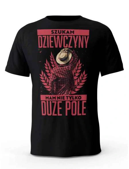 Koszulka Męska, Szukam Dziewczyny, T-shirt Dla Mężczyzny
