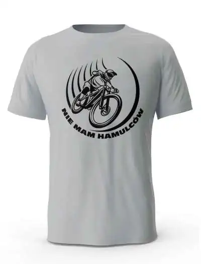 Koszulka Męska, Nie Mam Hamulców, T-shirt Dla Mężczyzny