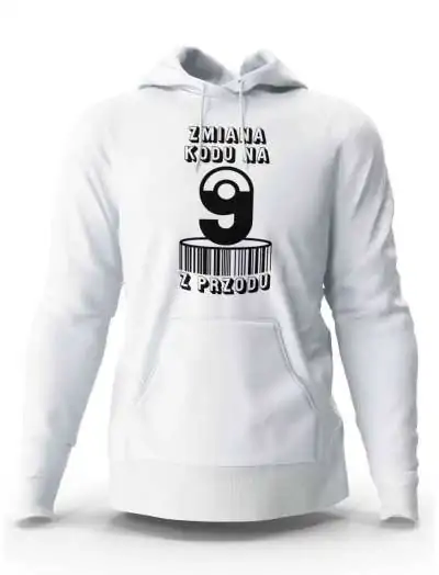 Bluza Męska, Zmiana Kodu Na 9 Z Przodu, Prezent Dla Mężczyzny