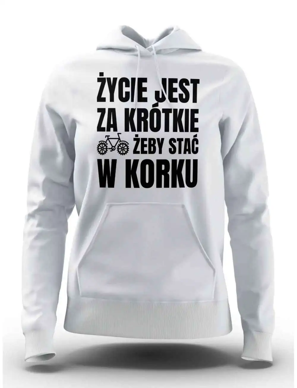 Bluza Damska, Życie Jest Za Krótkie,  Prezent Dla Kobiety