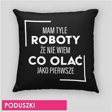 Poduszki z własnym nadrukiem